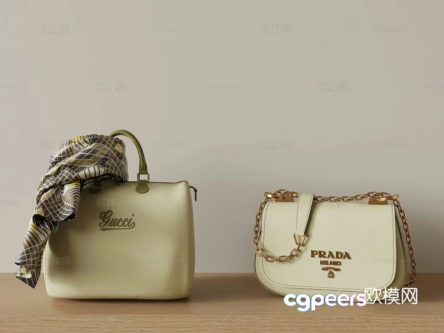 Bag Modern Women’s Bag Handbag Leather Bag 3D Model