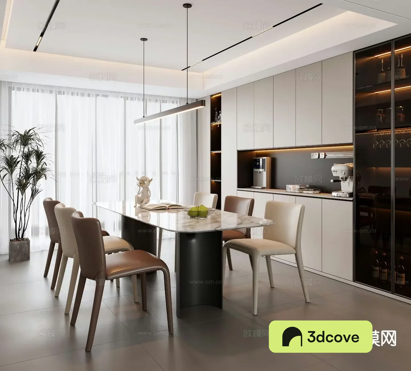 Modern restaurant