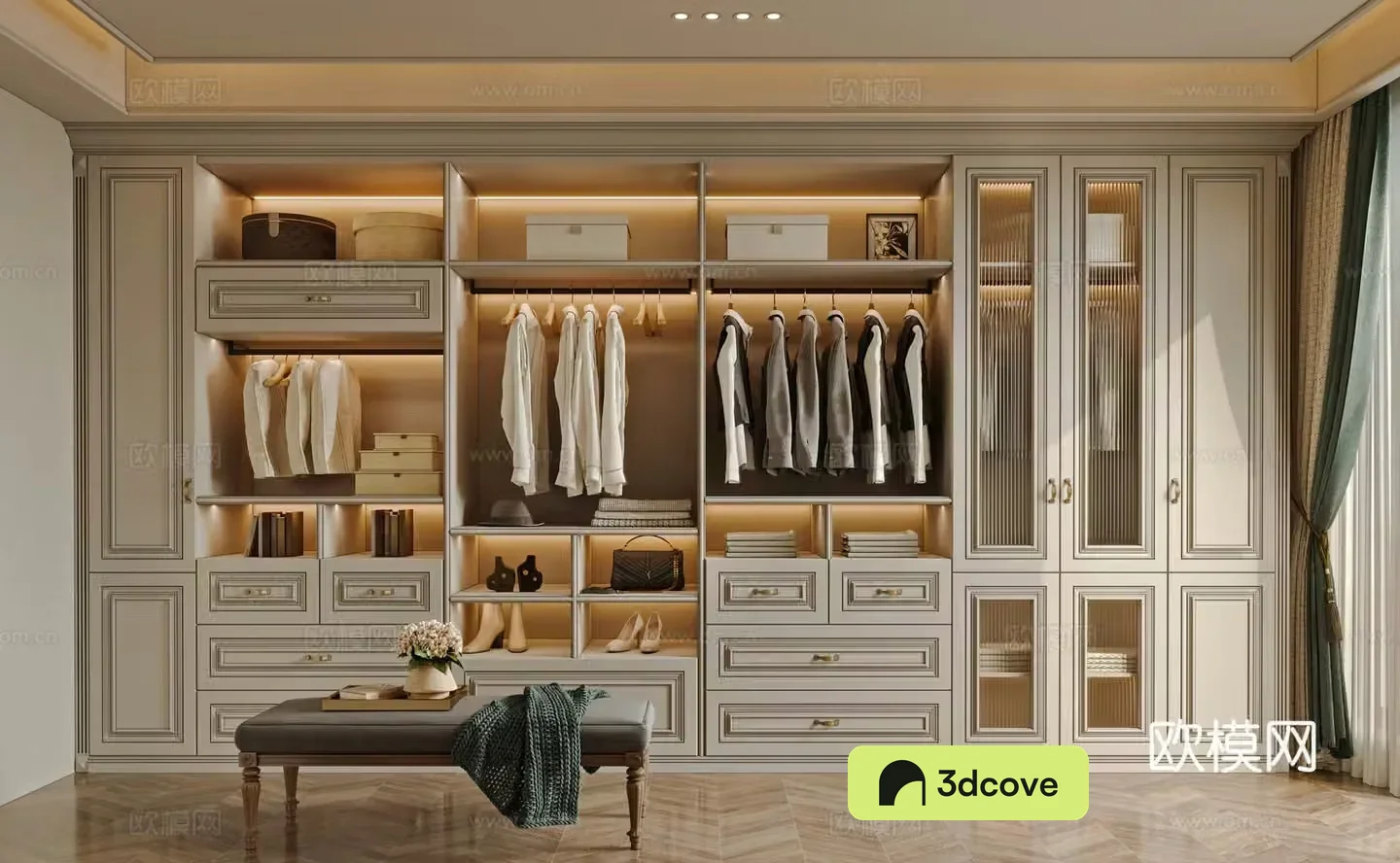 French cloakroom