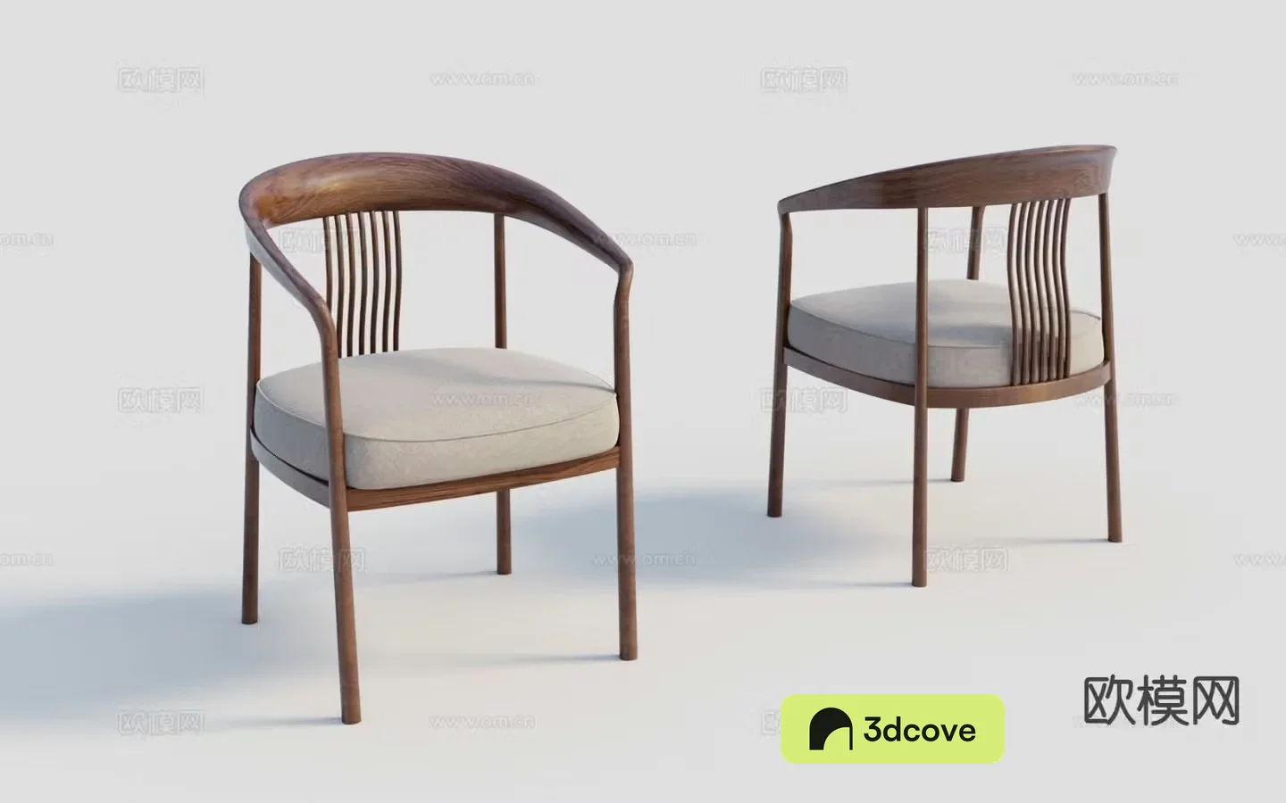 New Chinese style chair single chair dining chair