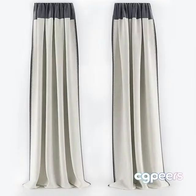 3ds Max Free – CURTAIN WITH ZIPPER