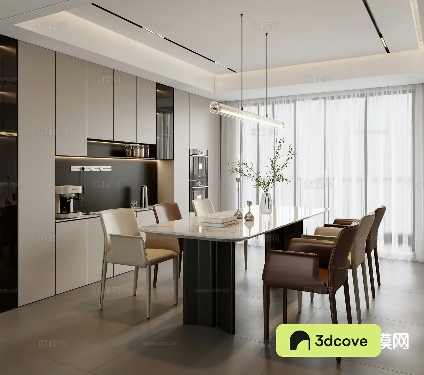 Modern restaurant
