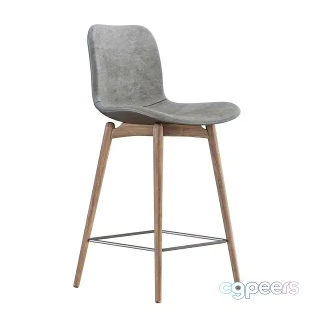 3ds Max Free – NORR11 Langue Bar Chair-leather