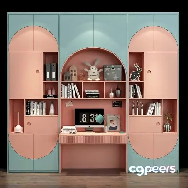 3ds Max Free – Furniture for a children 0307