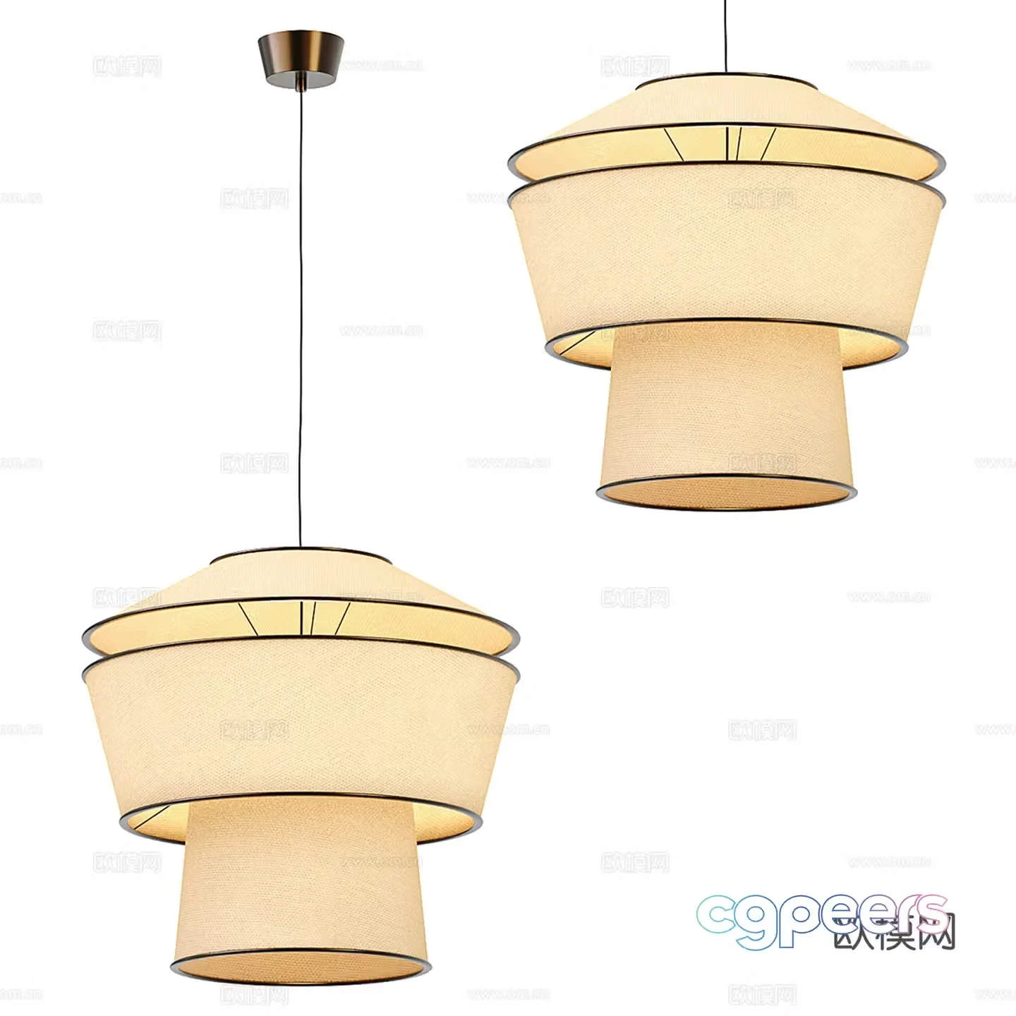 Chandelier 3d model