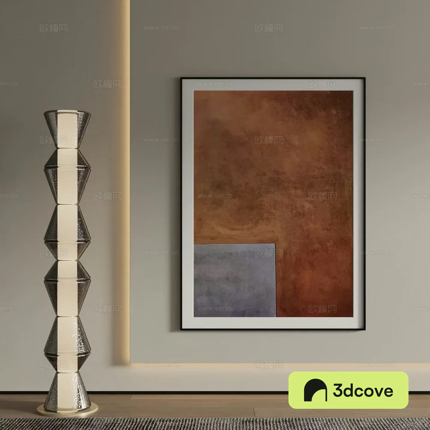 Modern abstract painting decorative painting