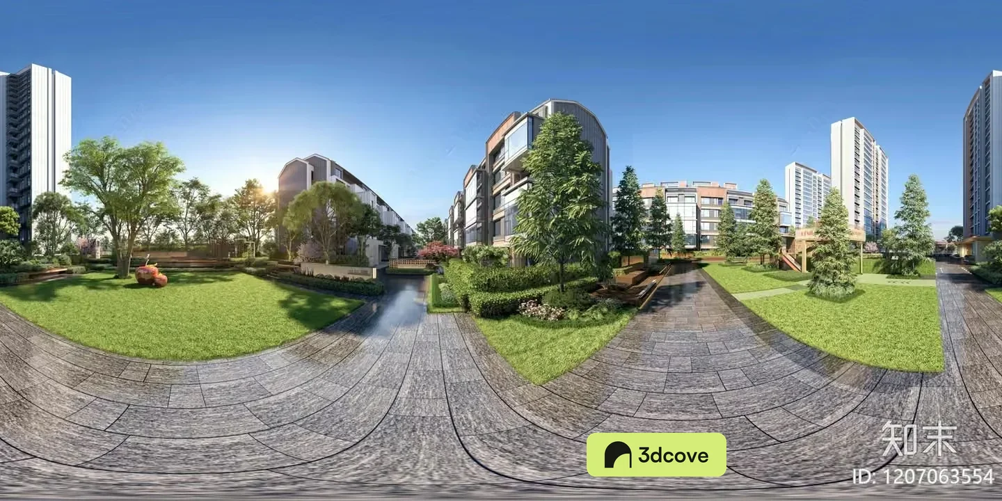 Modern Apartment Complex