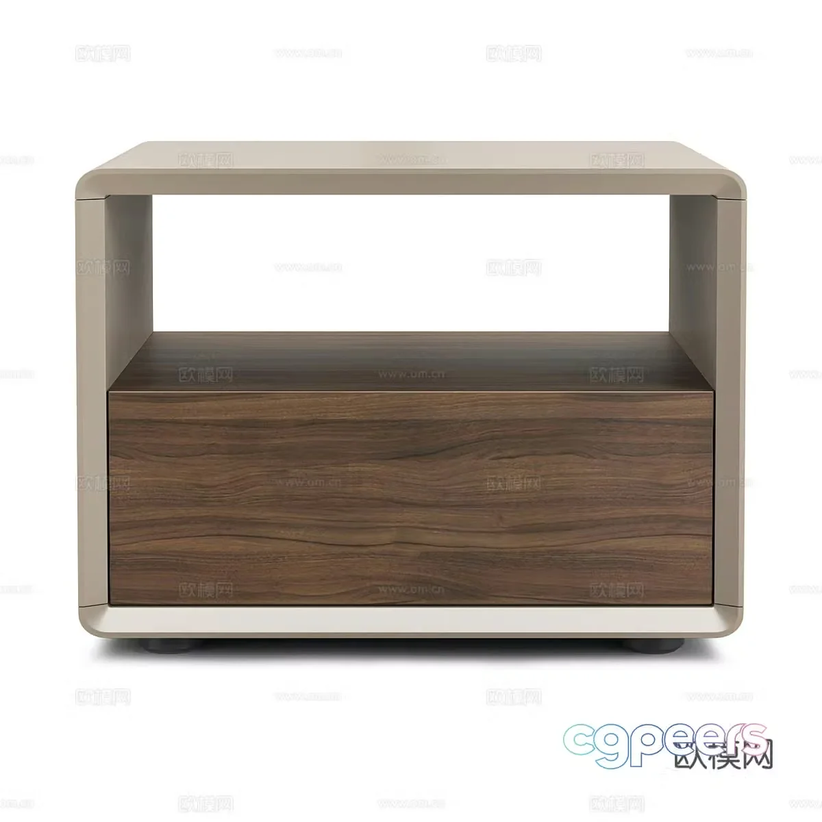 Bedside table 3d model