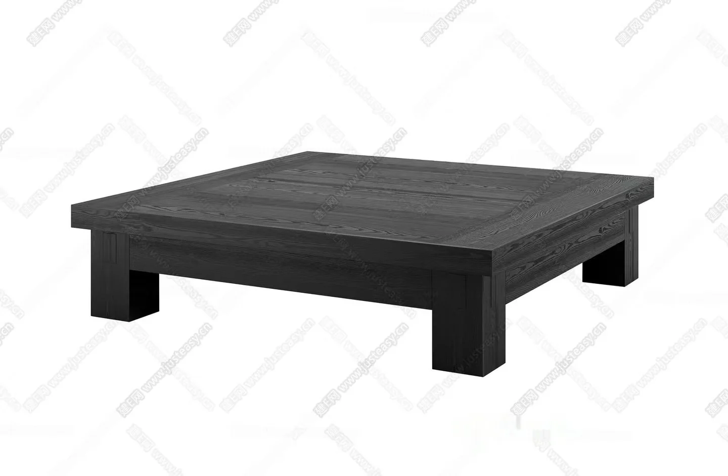 A Dark Grey Coffee Table 3D Model – 4757 – CORONA Render