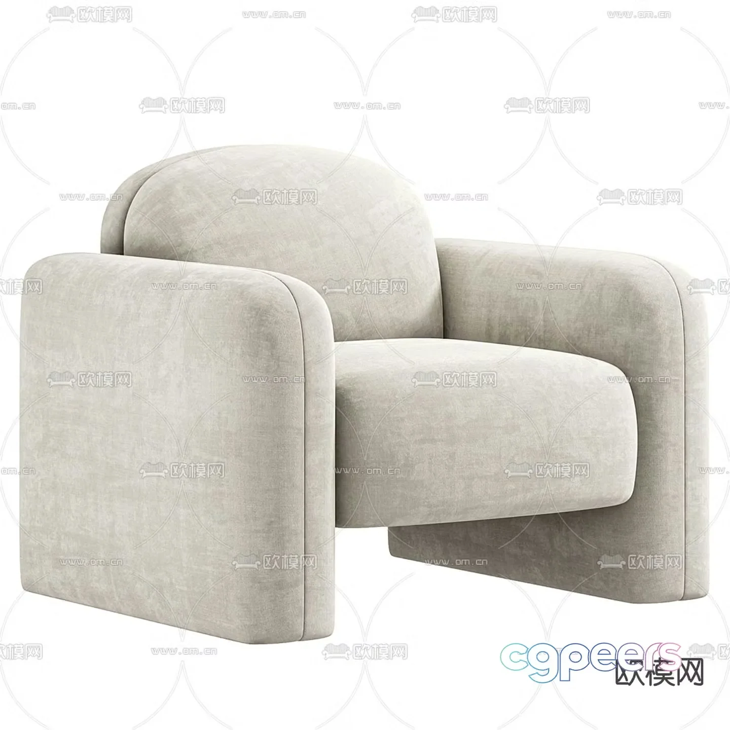 Sofa chair leisure chair 3d model