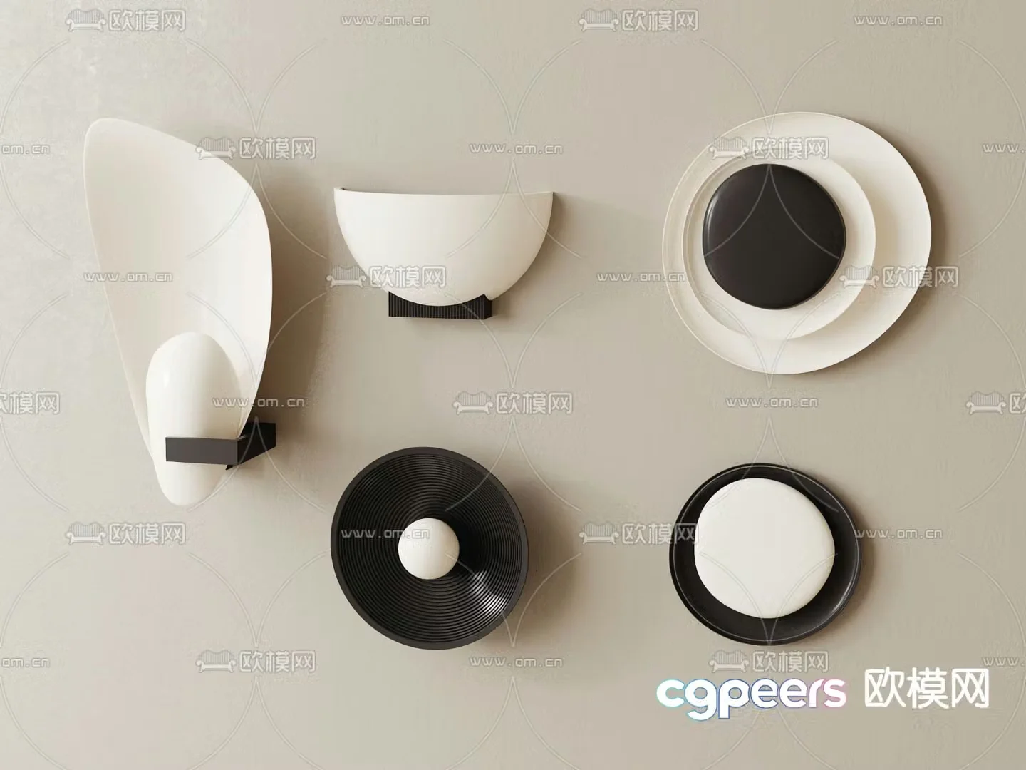 Wall lamp aisle lamp 3d model