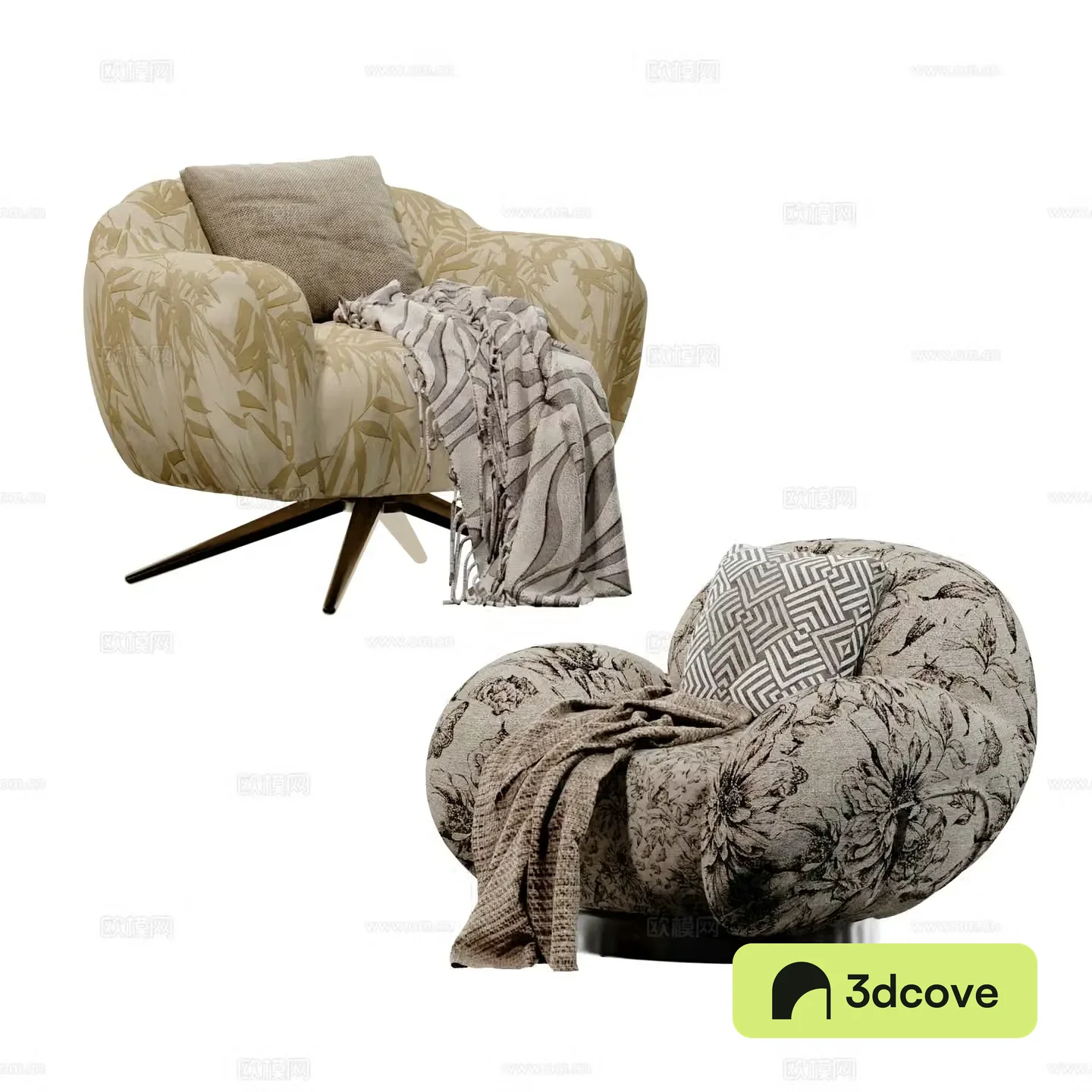 Modern medieval style leisure chair casual sofa