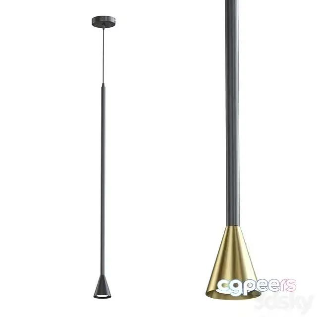3ds Max Free – Lampatron FALD (Designer suspension with tunnel body and conical base)