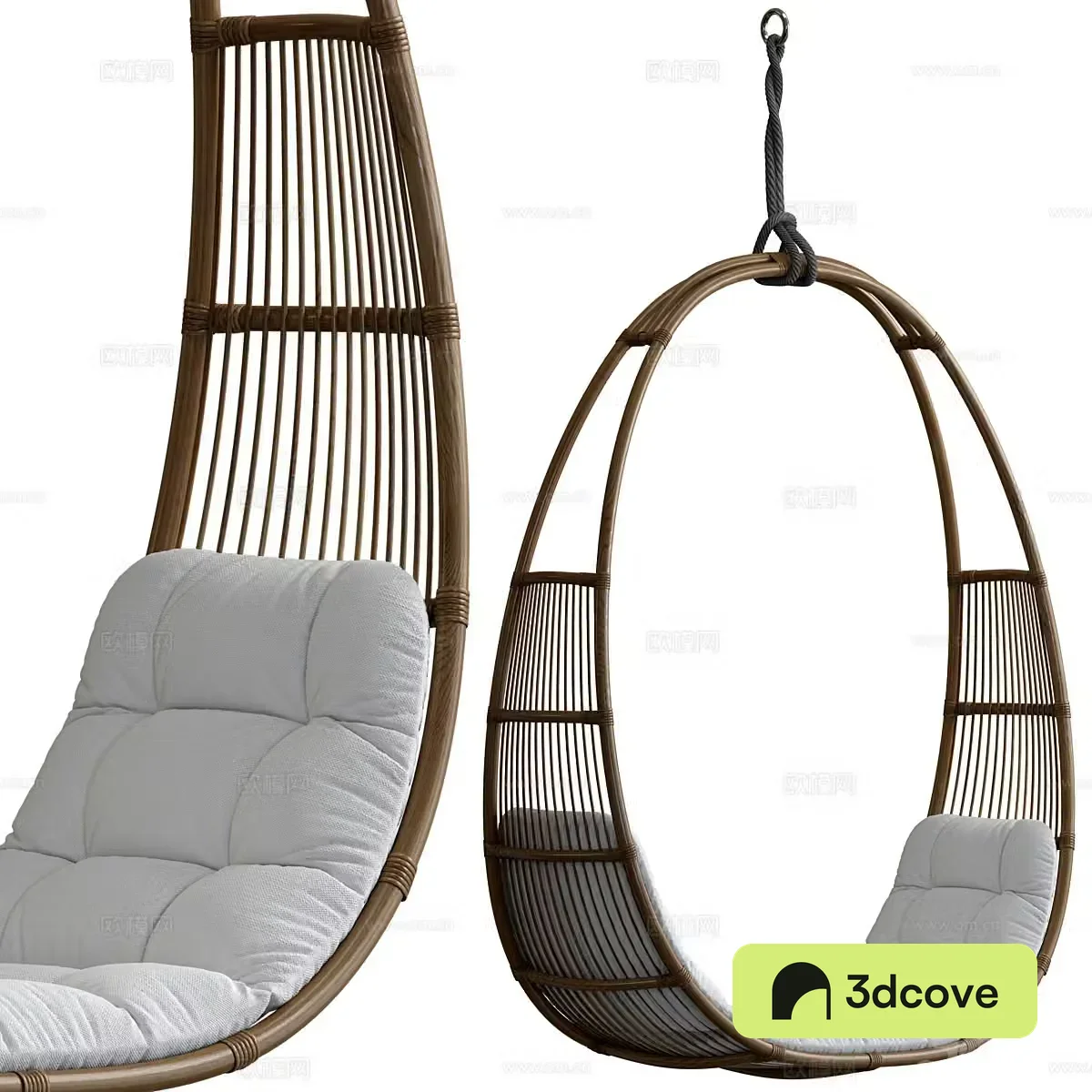 New Chinese style swing chair hanging chair