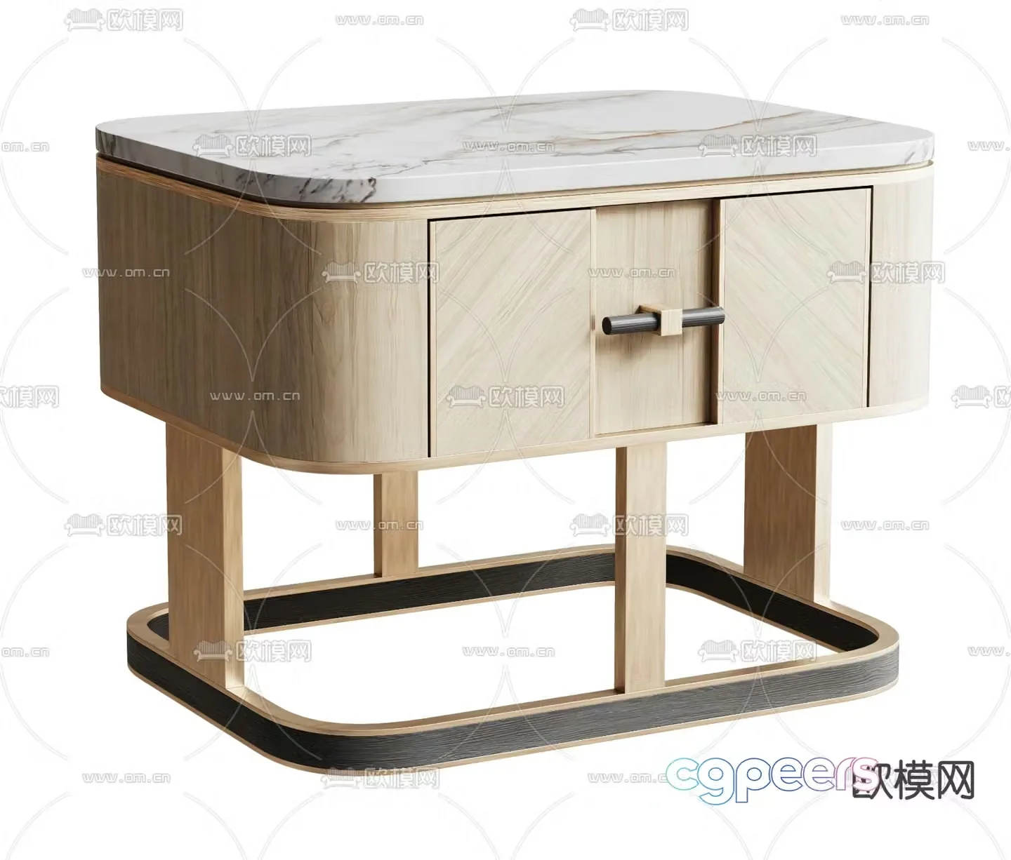 FratoYabu bedside table 3d model