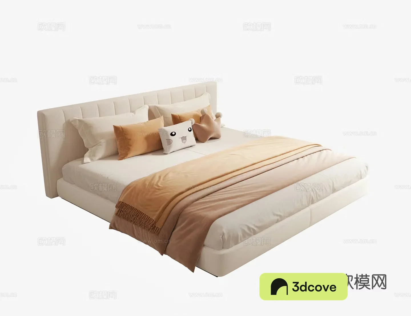 Modern children’s bed fabric children’s room bed universal children’s bed