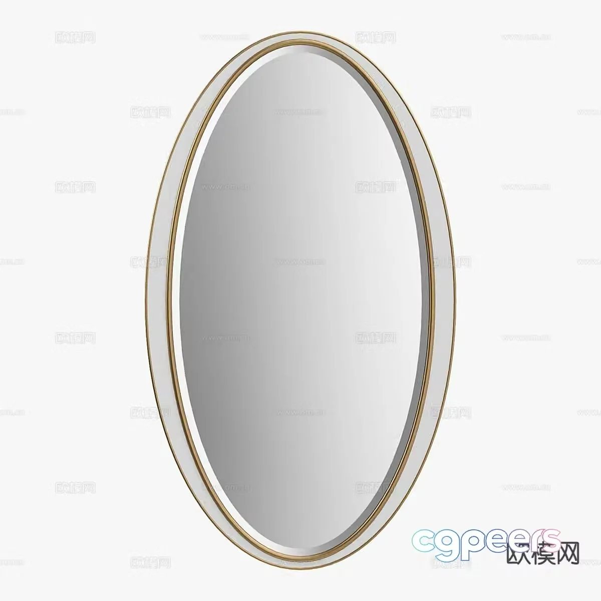 Mirror hanging mirror 3d model