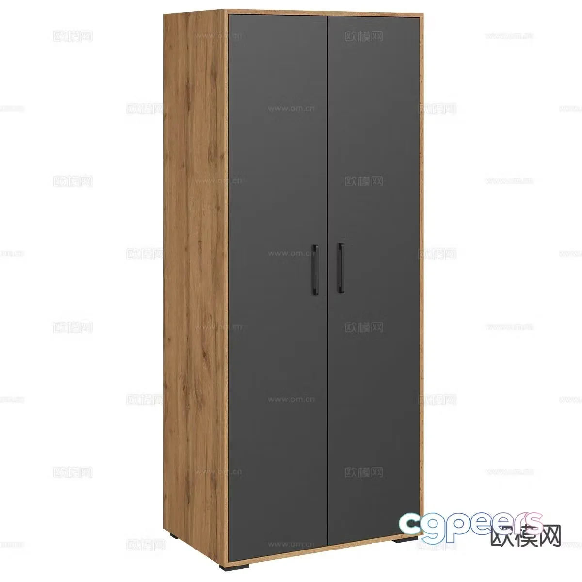 Nordic wardrobe 3d model