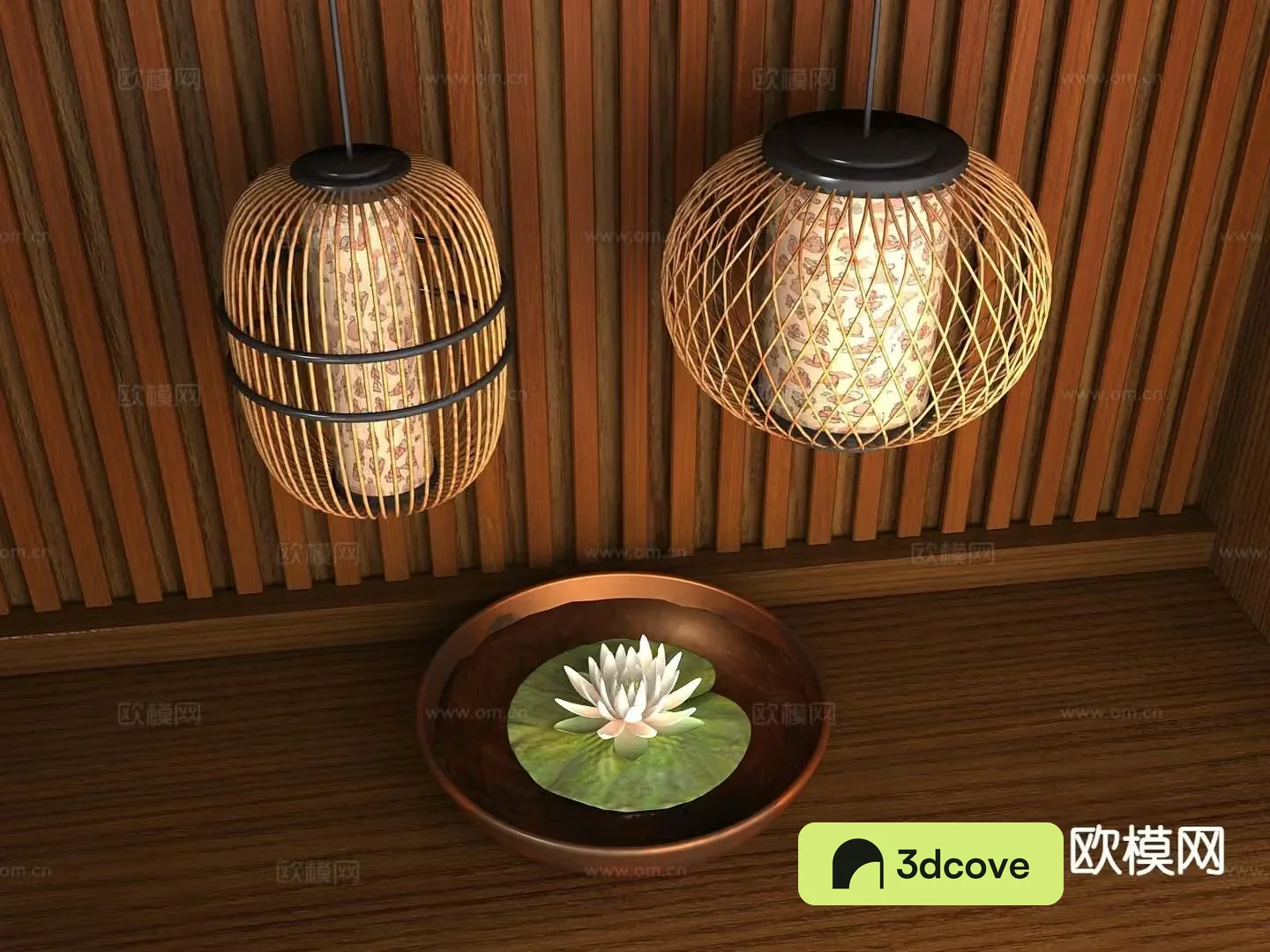 New Chinese style chandelier lantern chandelier
