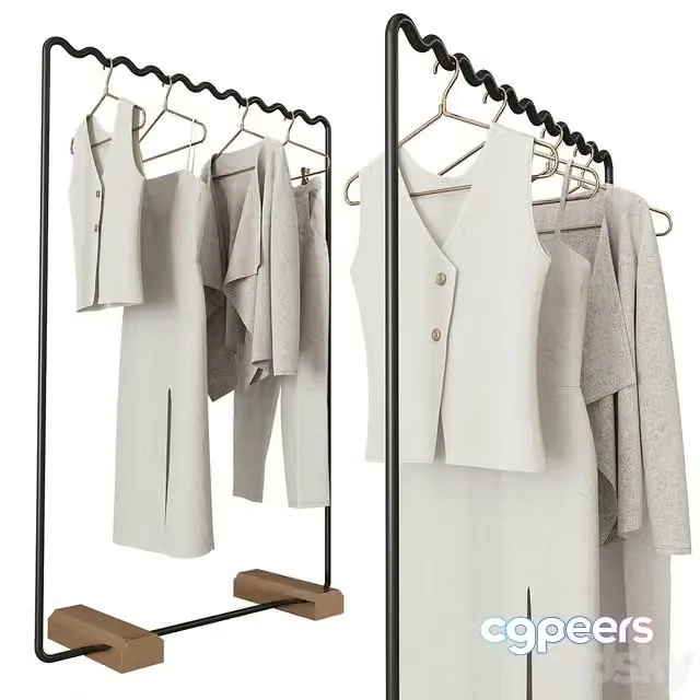 3ds Max Free – Woman Clothes Set 19