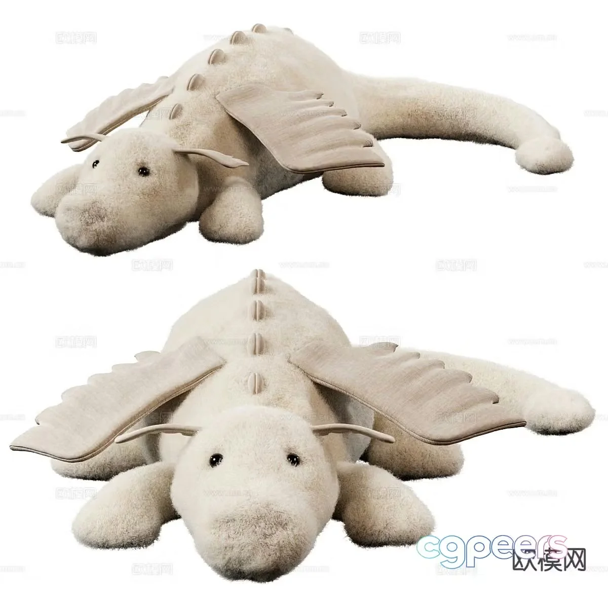 doll plush toy doll 3d model