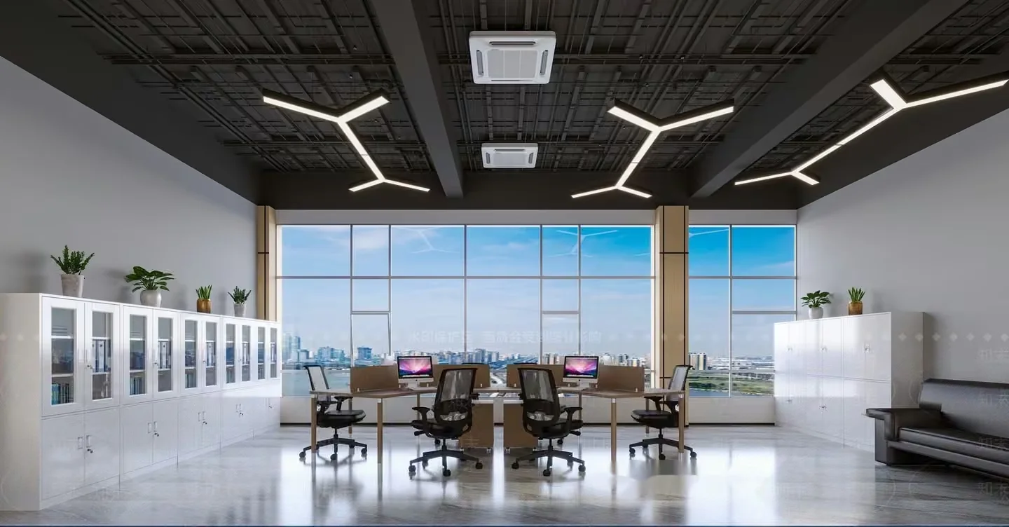 Modern Office Space 3D Model – 21812 – CORONA Render