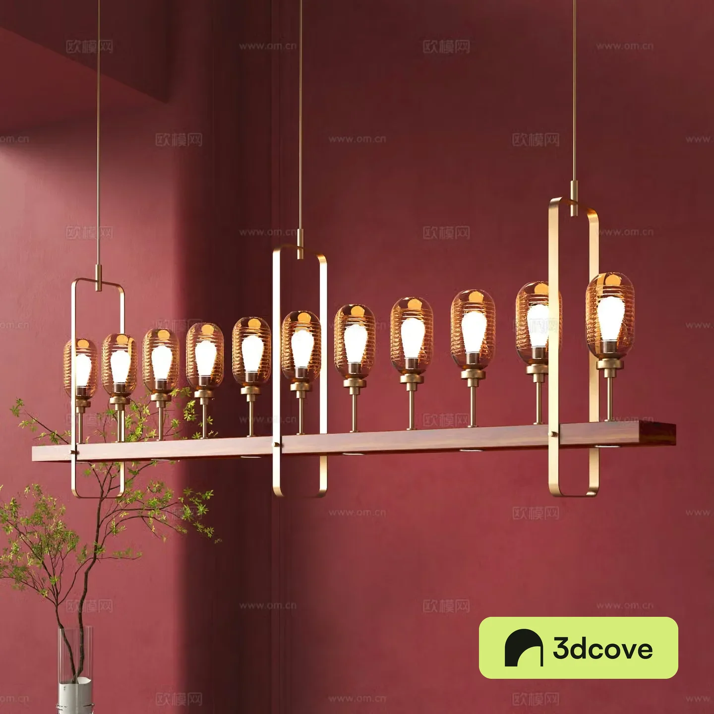 Modern chandelier