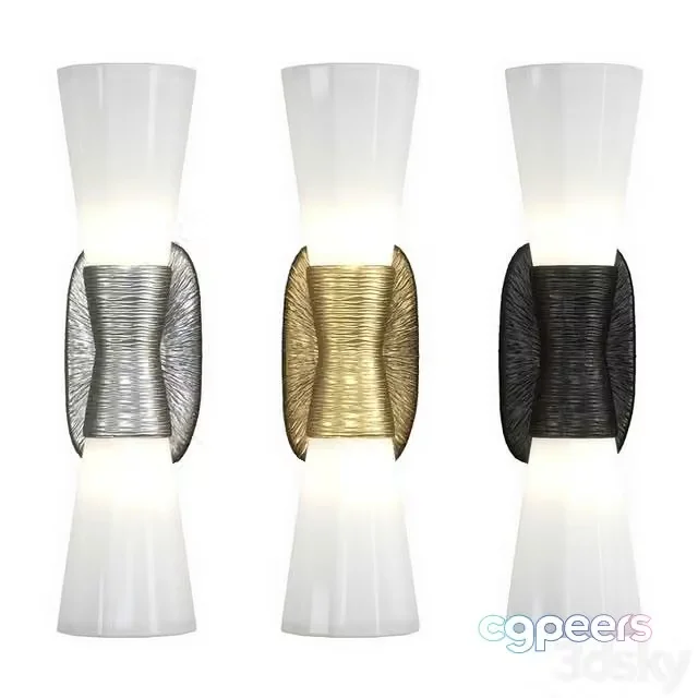 3ds Max Free – Utopia Small Double Bath Sconce by Kelly Wearstler