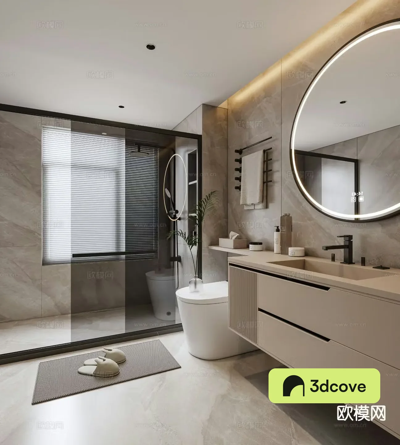 Modern bathroom