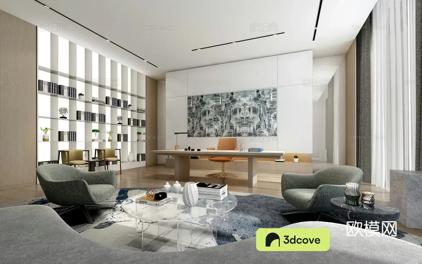 Modern CEO office