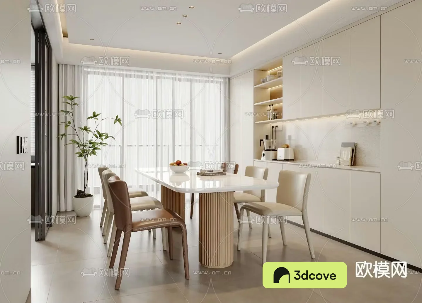Creamy restaurant