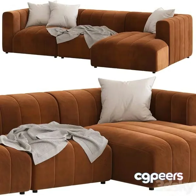 3ds Max Free – Coco Republic Oregon Modular Sofa2