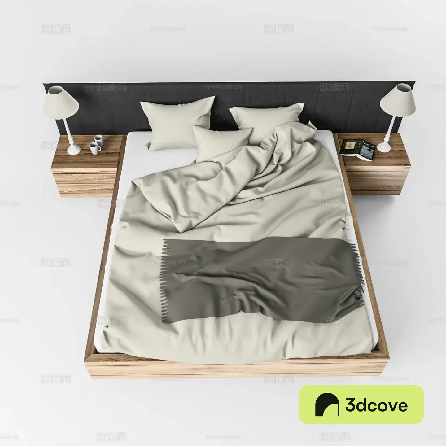 Nordic double bed