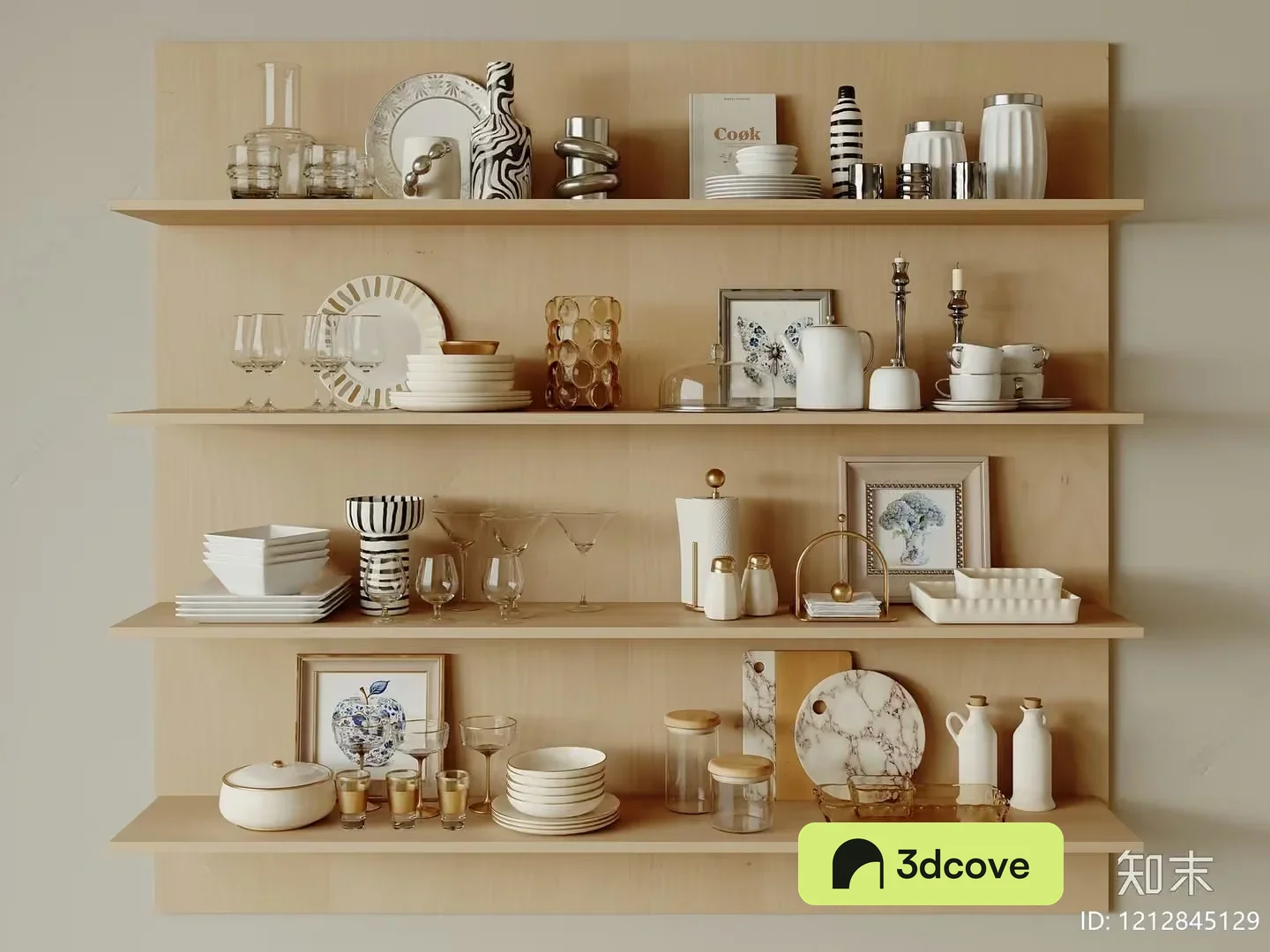 Modern Wooden Shelves