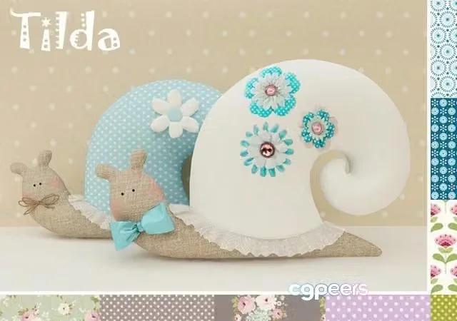 3ds Max Free – Tilda Snail soft toy