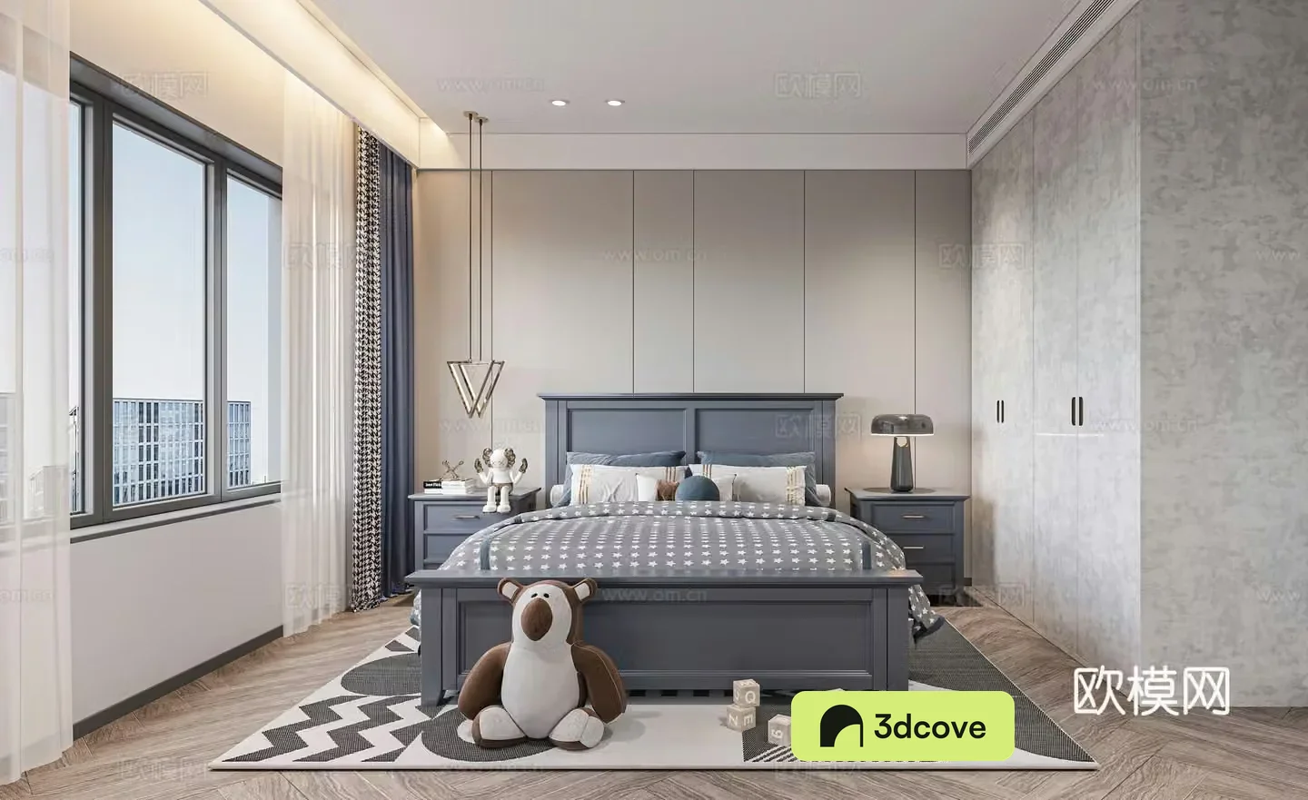 Modern boy room
