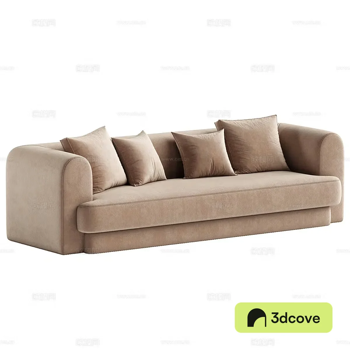 Three seater sofa upholstered sofa