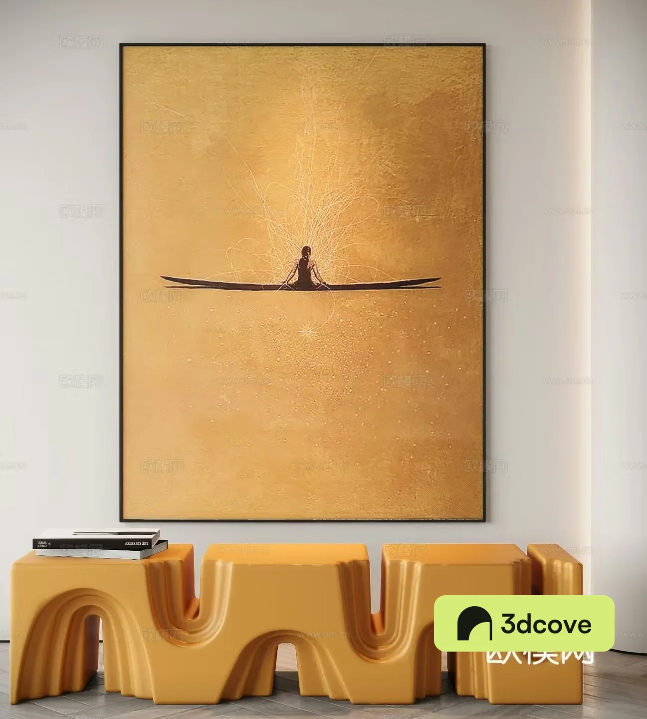 Modern art painting decorative painting