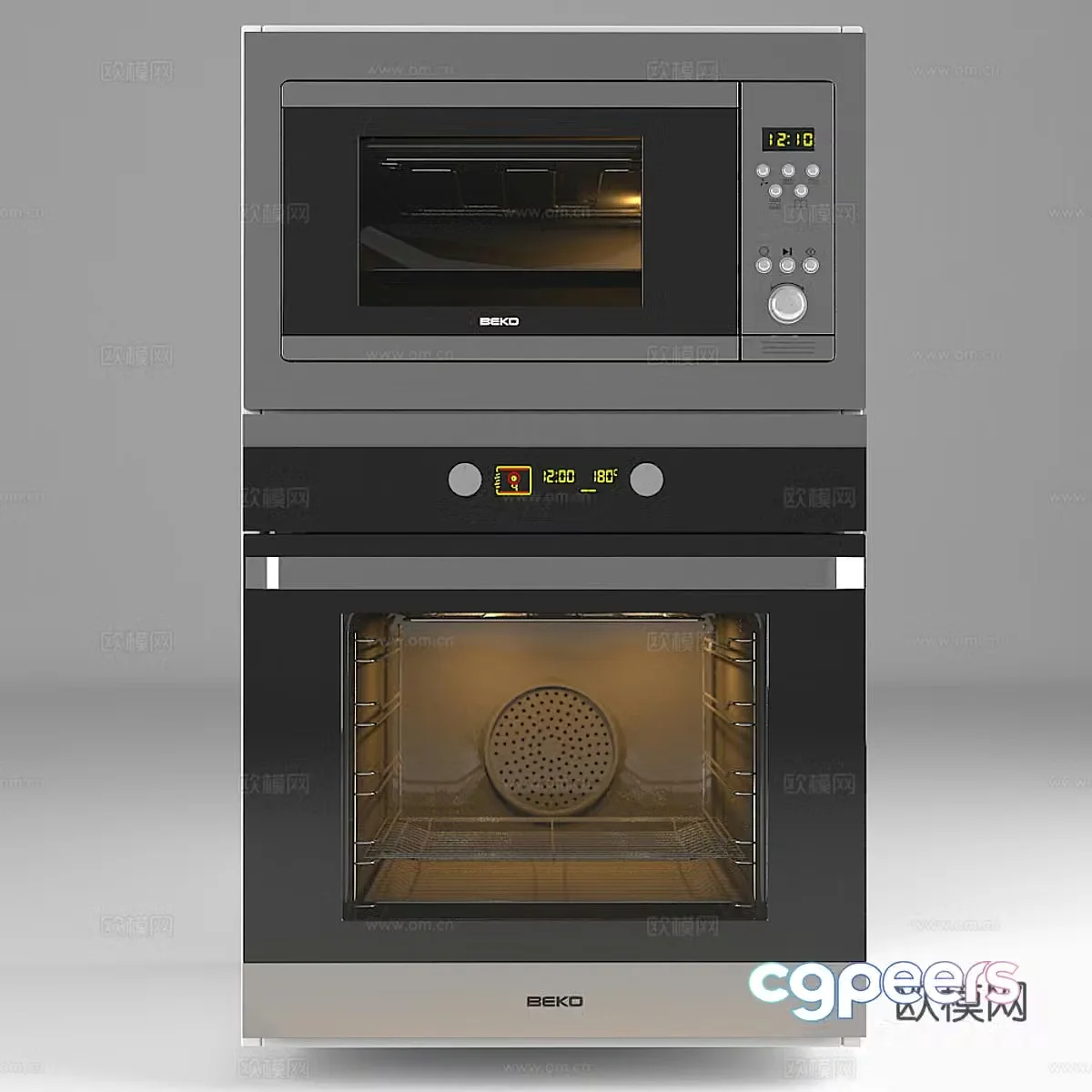 Oven Steamer 3D Model