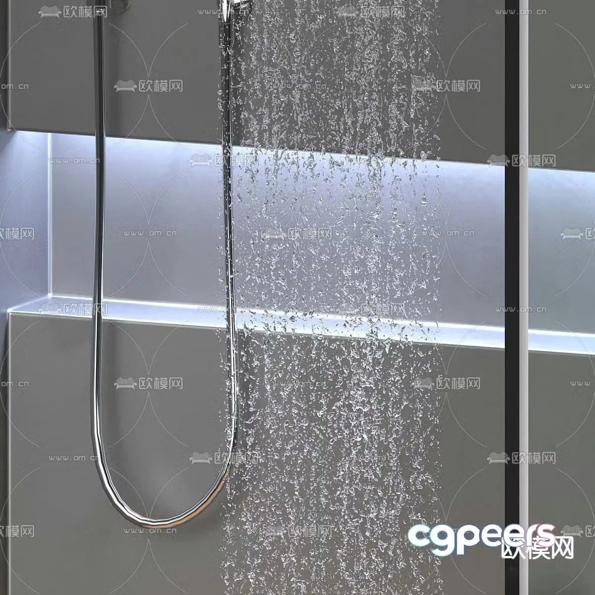 Shower shower 3d model