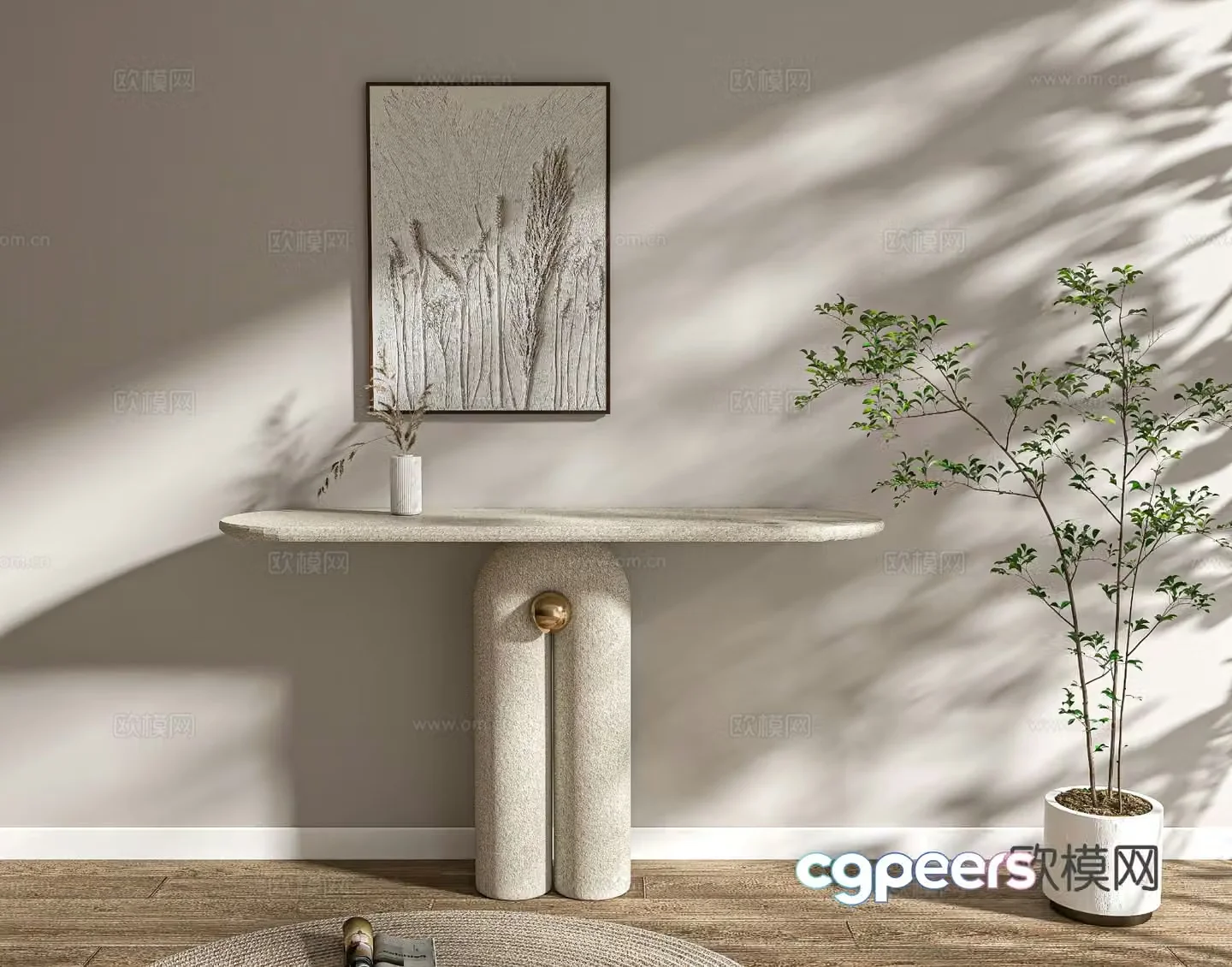 Wabi-sabi Danjingdai 3D model