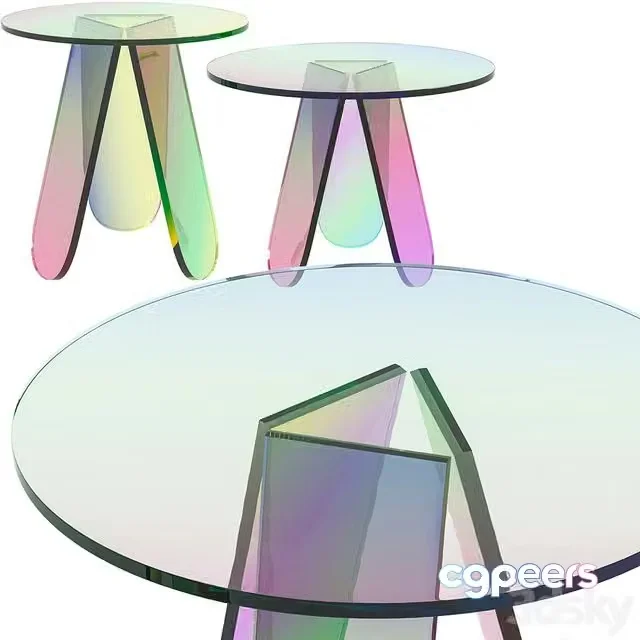 3ds Max Free – Coffee table Corner design Prism