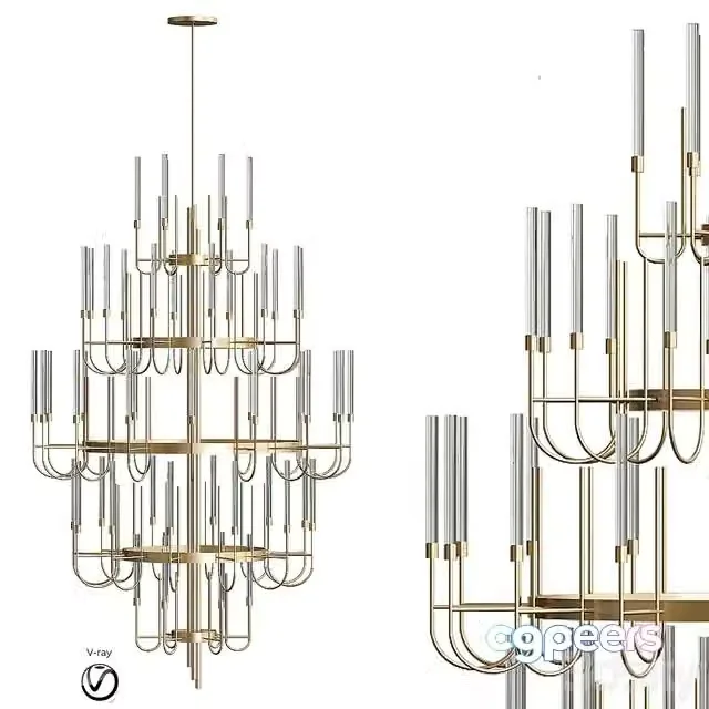 3ds Max Free – Gala Chandelier Luxxu