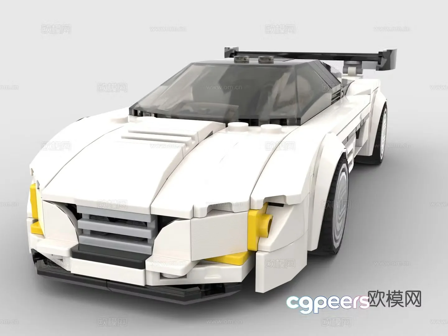 LEGO LEGO toys sports car car vehicle supercar 3d model
