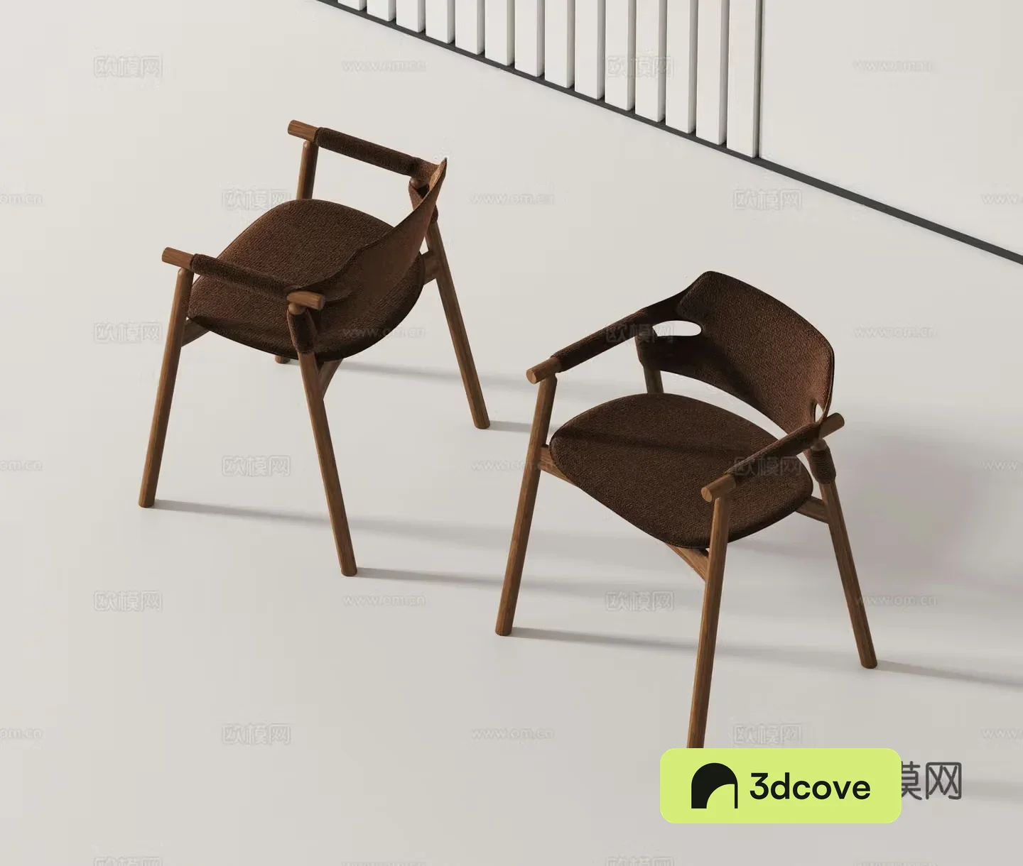Modern single chair dining chair