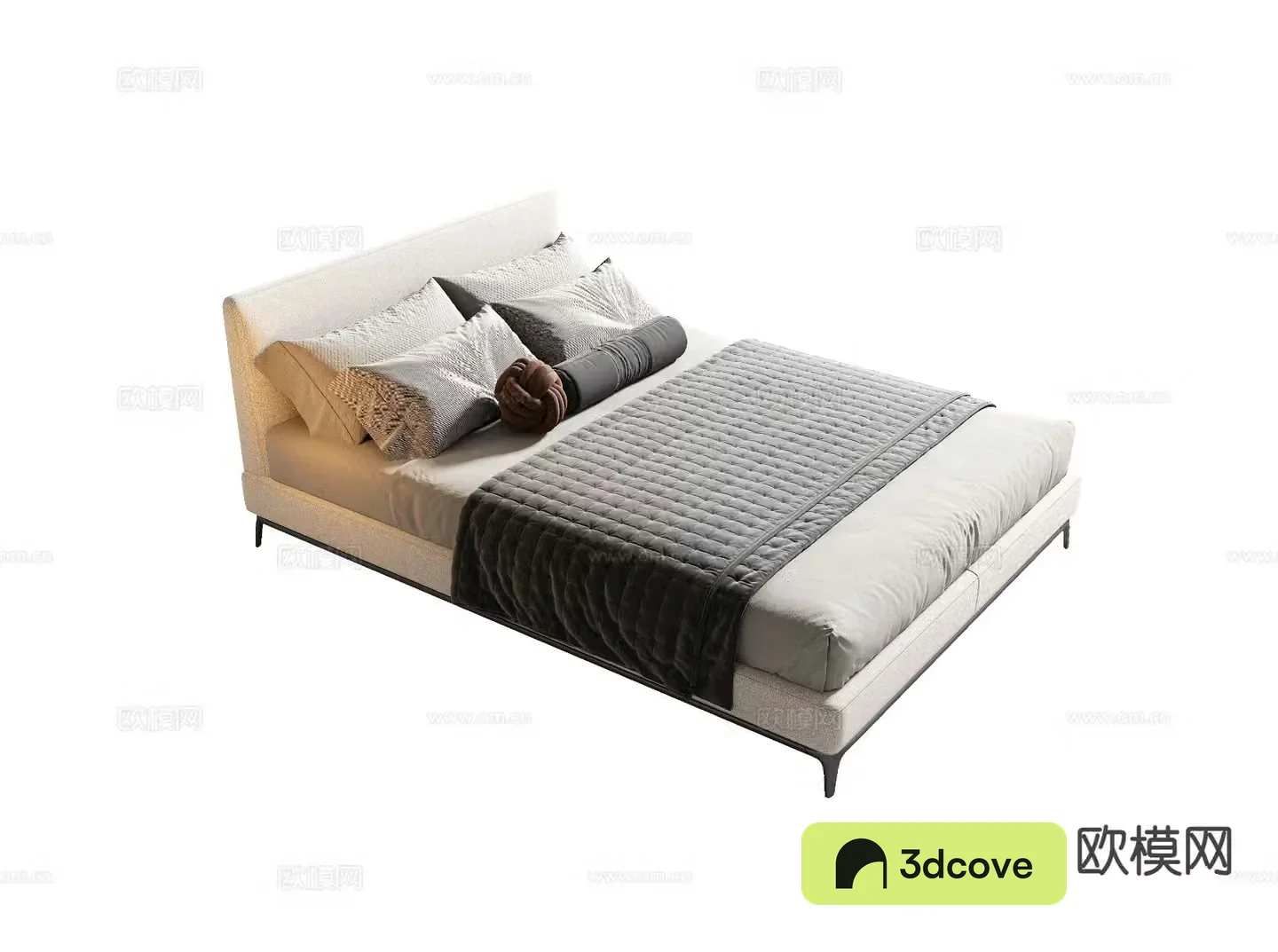 Modern single bed