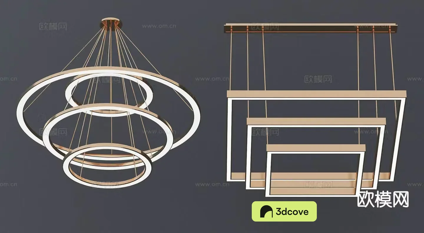 Light luxury chandelier art chandelier