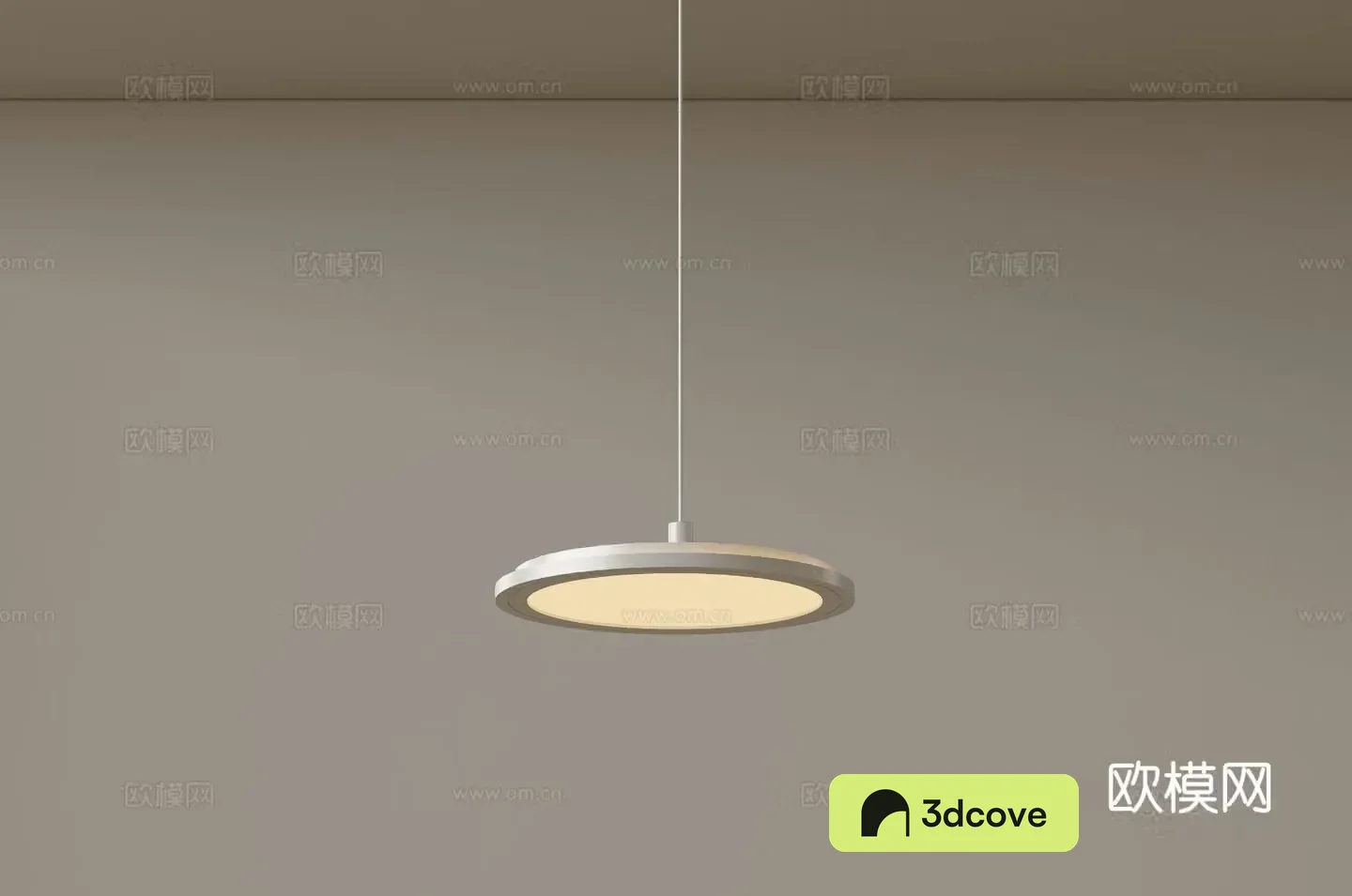 Modern single head chandelier bedside chandelier
