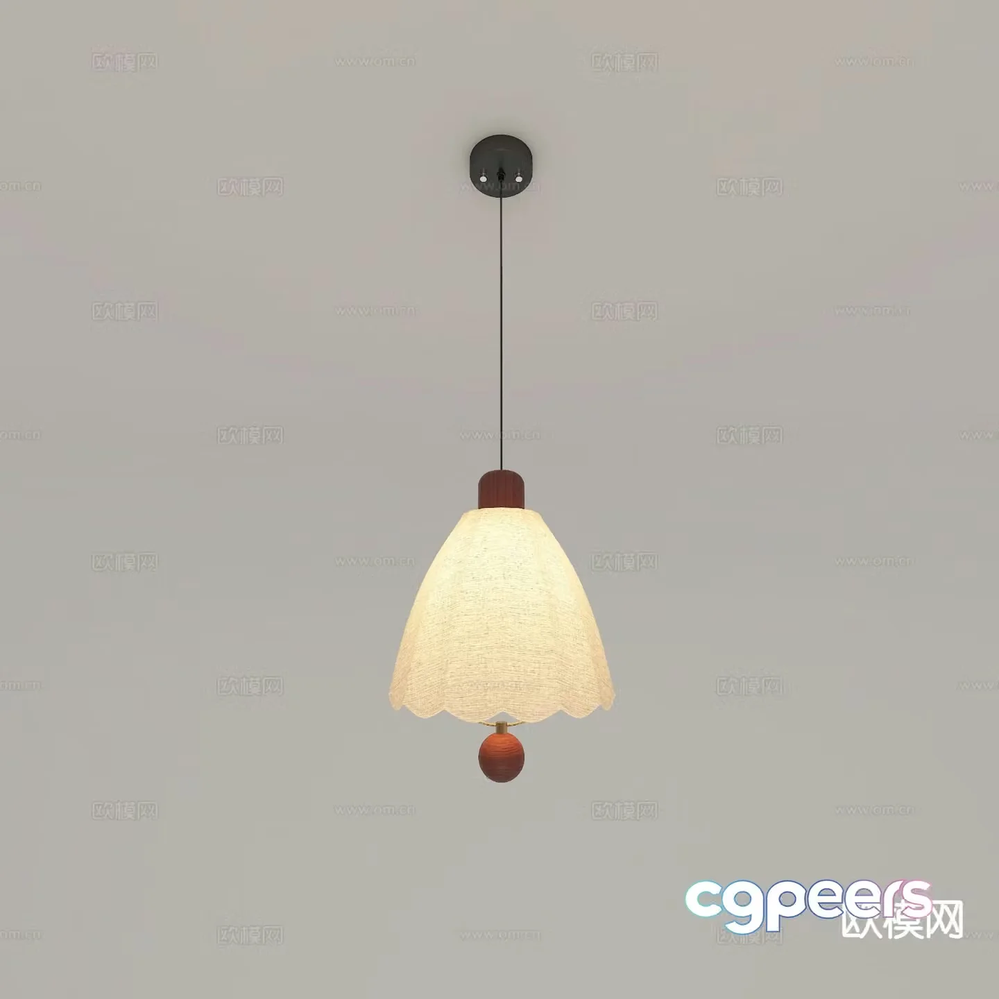 Medieval style chandelier art chandelier 3d model