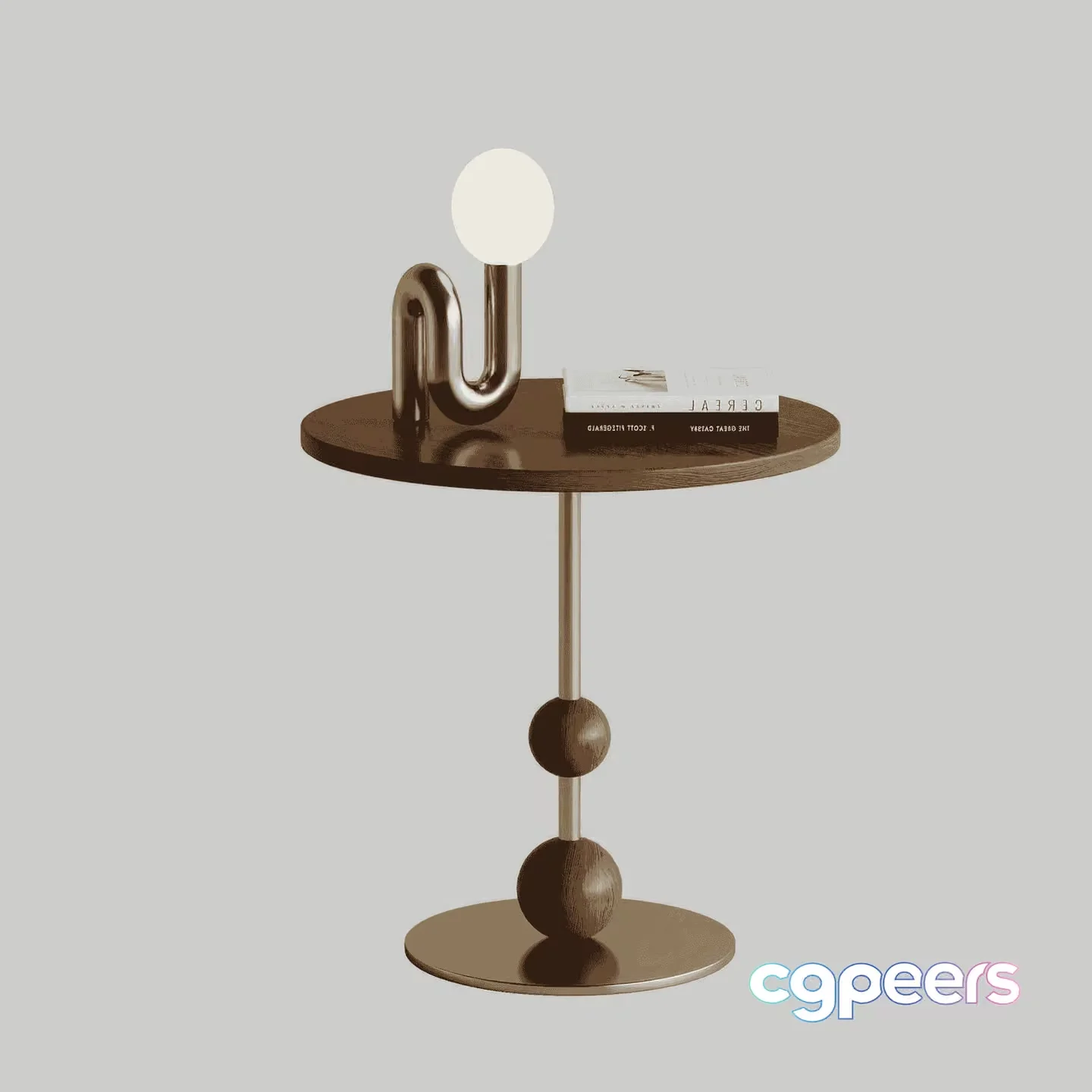Modern Side Table 3D Model – 13115 – VRAY Render